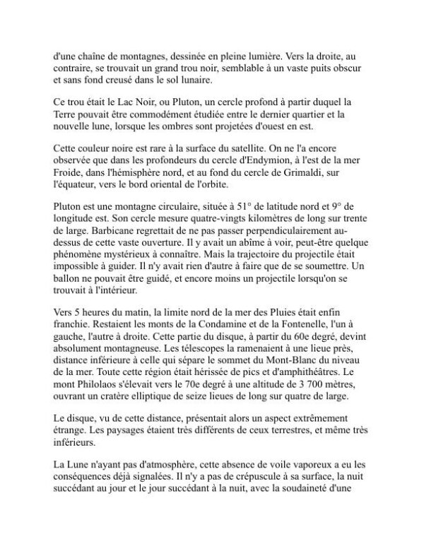 Autour de la Lune - Jules Verne (Round the Moon - Francais) - Image 2