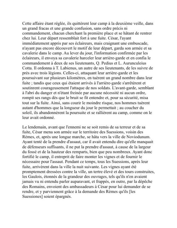 Commentaires sur la guerre des Gaules - Julius Caesar (Commentaries on the Gallic War - Francais) - Image 2