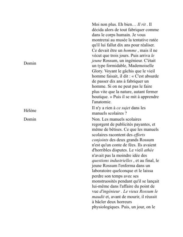 RUR - Karel Čapek (R.U.R. - Francais) - Image 2