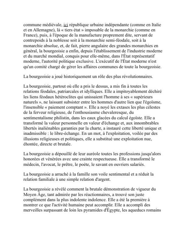 Le Manifeste communiste - Karl Marx (The Communist Manifesto - Francais) - Image 2
