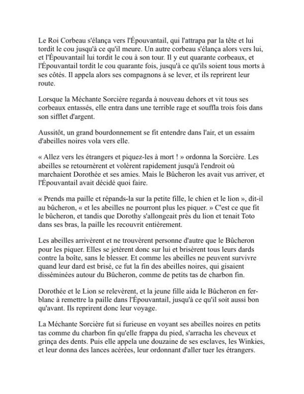 Le Merveilleux Magicien d'Oz - L. Frank Baum (The Wonderful Wizard of Oz - Francais) - Image 2