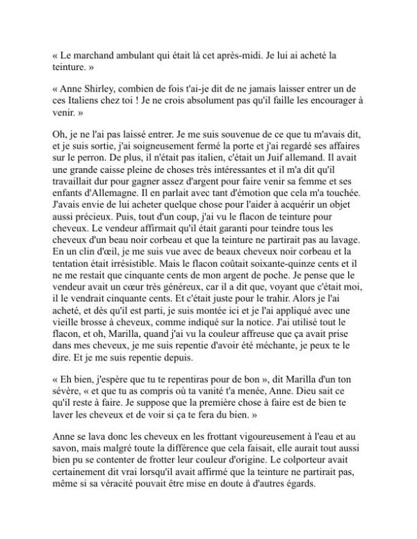 Anne aux pignons verts - L. M. Montgomery (Anne of Green Gables - Francais) - Image 2