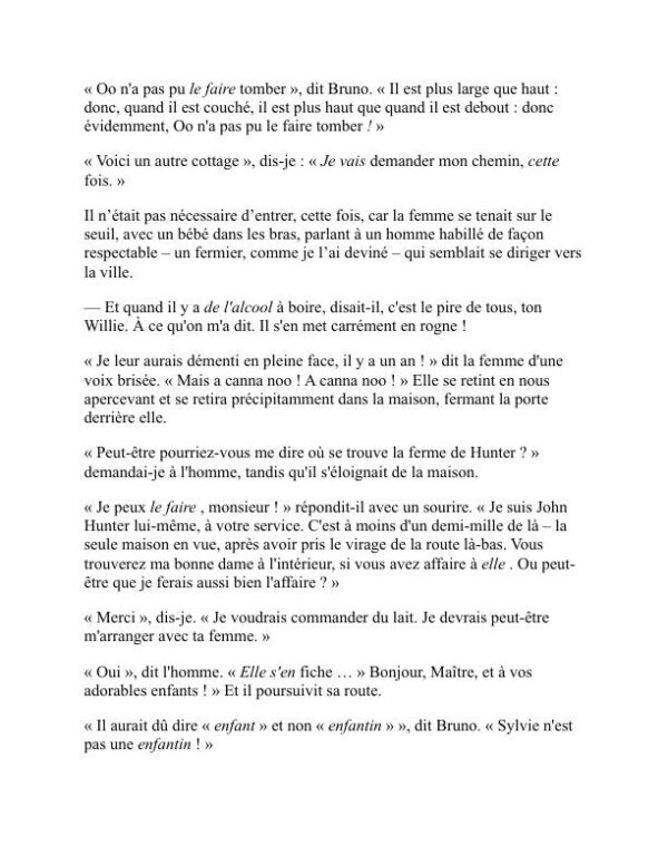Sylvie et Bruno - Lewis Carroll (Sylvie and Bruno - Francais) - Image 2