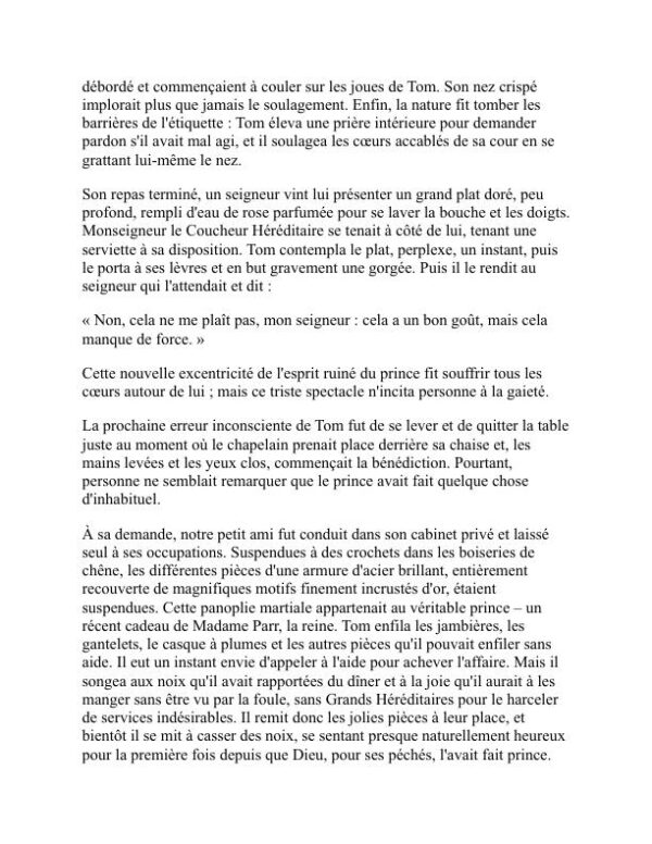 Le Prince et le Pauvre - Mark Twain (The Prince and the Pauper - Francais) - Image 2