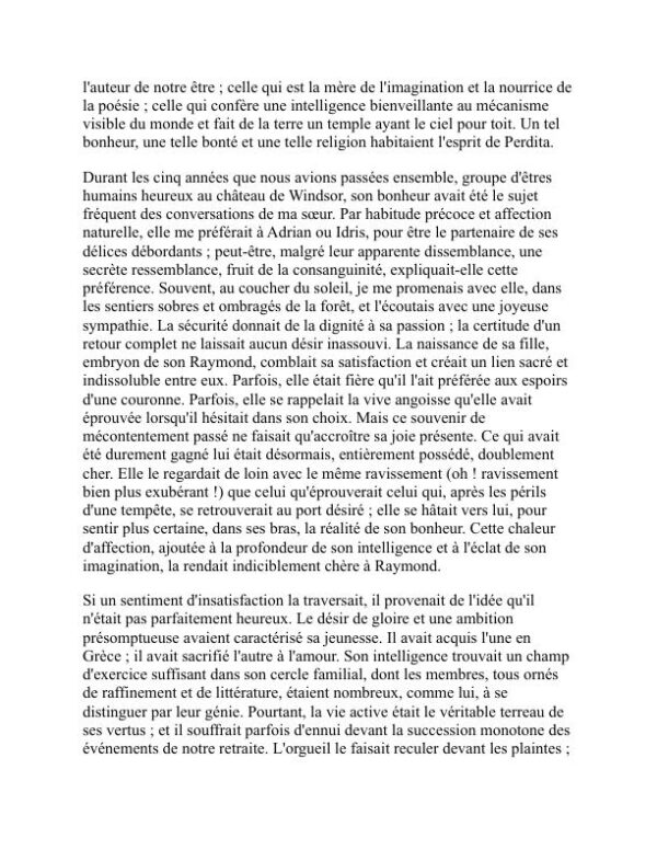 Le dernier homme - Mary Shelley (The Last Man - Francais) - Image 2