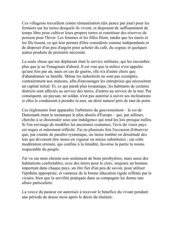 Lettres écrites lors d'un bref séjour en Suède, en Norvège et au Danemark - Mary Wollstonecraft (Letters Written During a Short Residence in Sweden, Norway, and Denmark - Francais) - Image 2