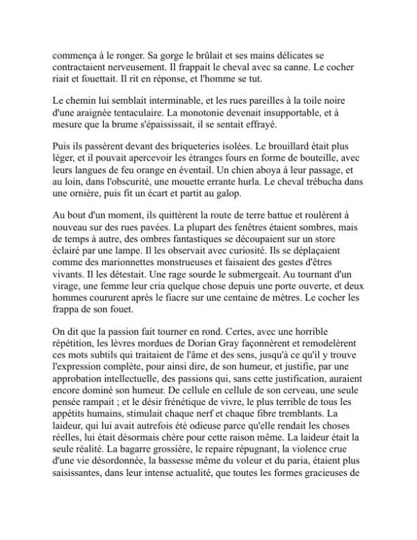 Le Portrait de Dorian Gray - Oscar Wilde (The Picture of Dorian Gray - Francais) - Image 2