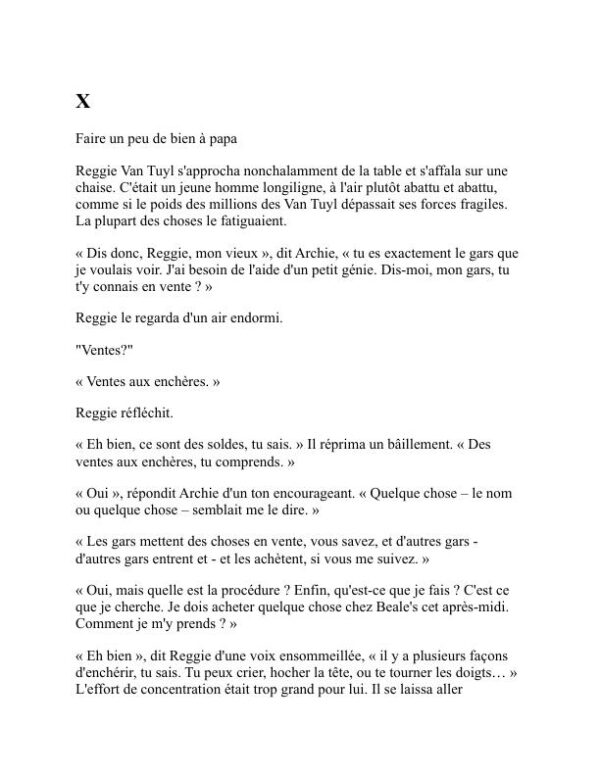 Les indiscrétions d'Archie - P. G. Wodehouse (Indiscretions of Archie - Francais) - Image 2