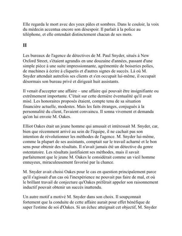 Fiction courte - P. G. Wodehouse (Short Fiction - Francais) - Image 2