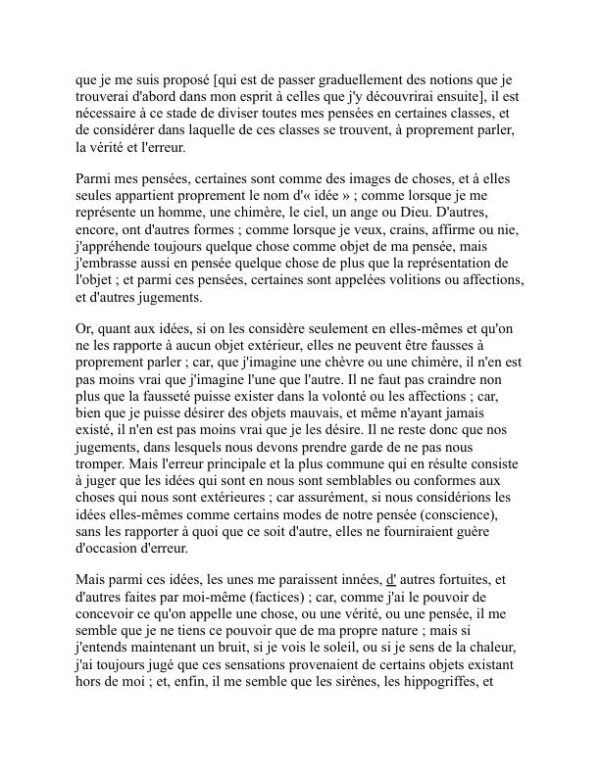 Œuvres philosophiques - René Descartes (Philosophical Works - Francais) - Image 2