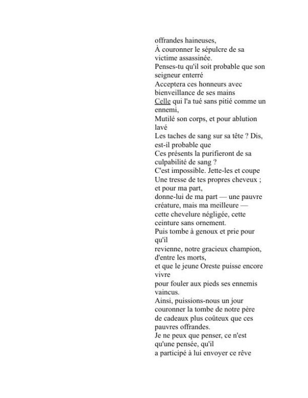 Électre - Sophocles (Electra - Francais) - Image 2