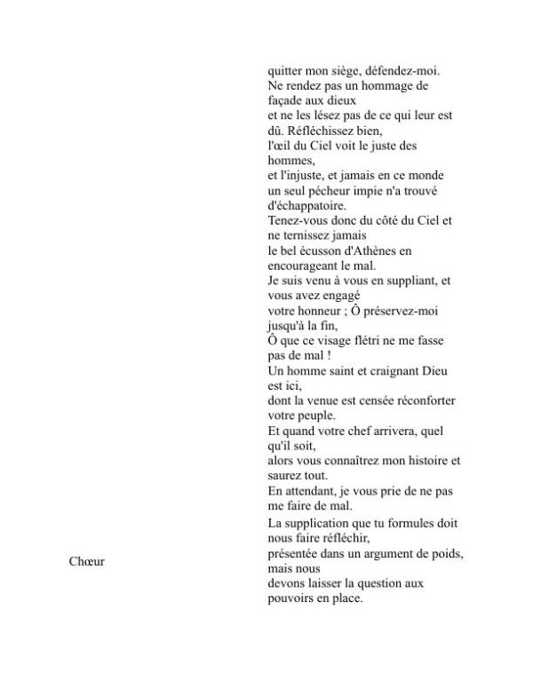 Œdipe à Colone - Sophocles (Oedipus at Colonus - Francais) - Image 2