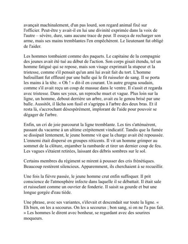L'insigne rouge du courage - Stephen Crane (The Red Badge of Courage - Francais) - Image 2
