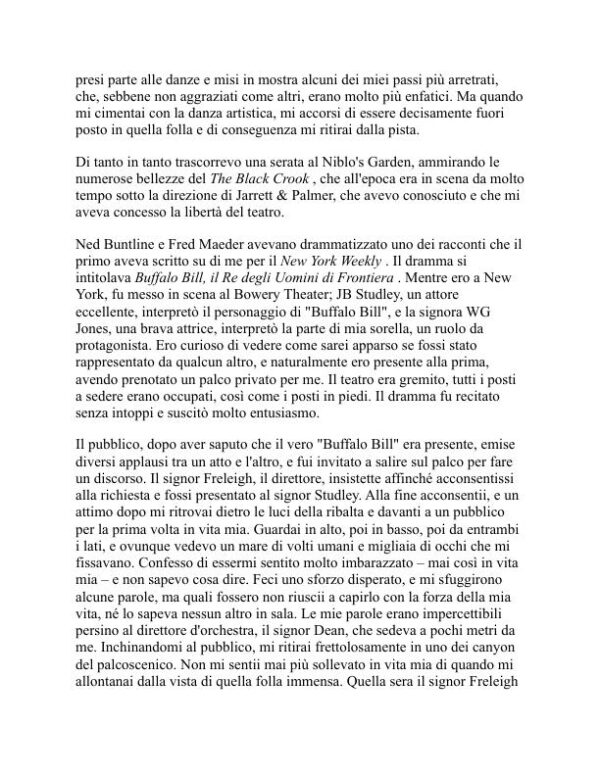 La vita di Buffalo Bill - William F. Cody (The Life of Buffalo Bill - Italiano) - Image 2