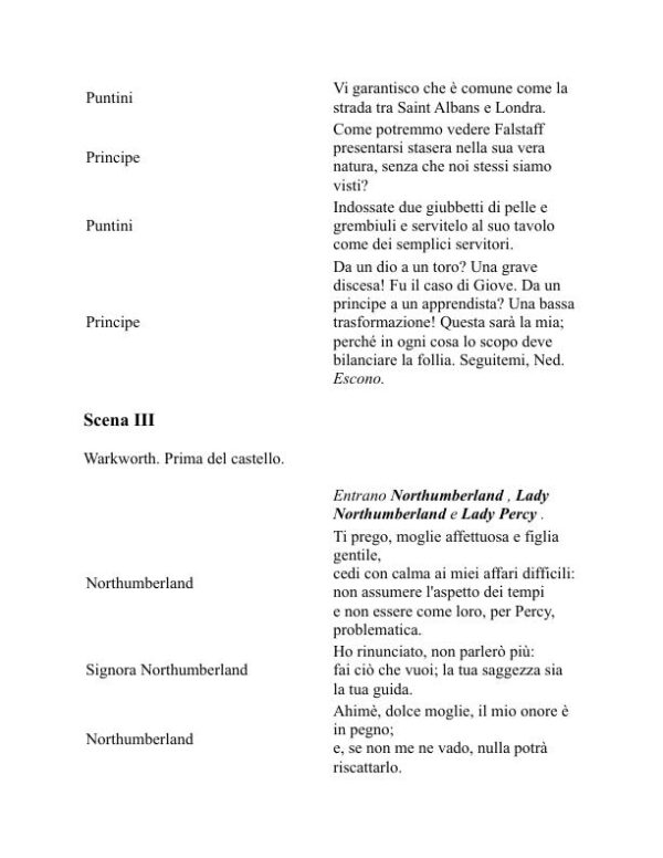 Enrico IV, parte II - William Shakespeare (Henry IV, Part II - Italiano) - Image 2