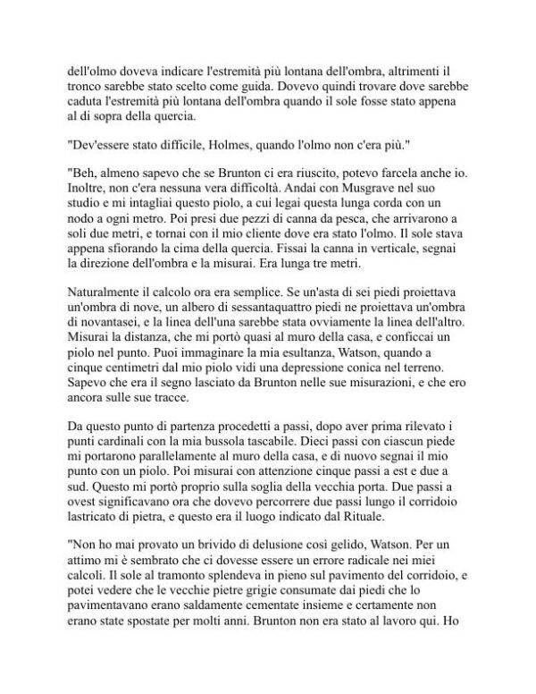 Le memorie di Sherlock Holmes - Arthur Conan Doyle (The Memoirs of Sherlock Holmes - Italiano) - Image 2