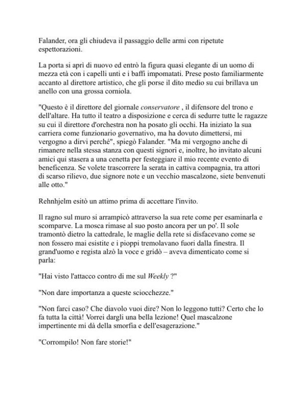 La stanza rossa - August Strindberg (The Red Room - Italiano) - Image 2