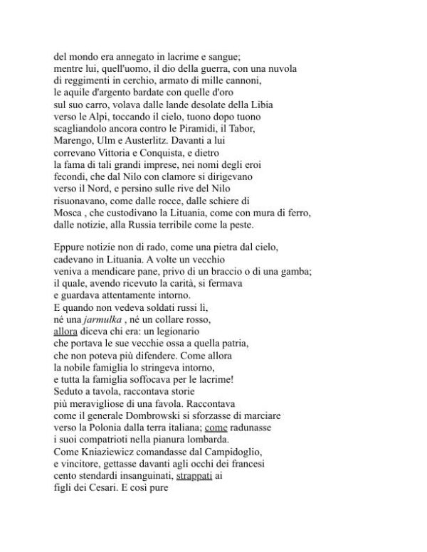 Pan Tadeusz - Adam Mickiewicz (Pan Tadeusz - Italiano) - Image 2