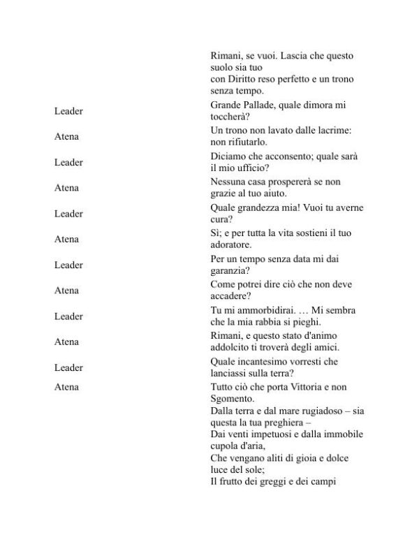Le Eumenidi - Aeschylus (The Eumenides - Italiano) - Image 2