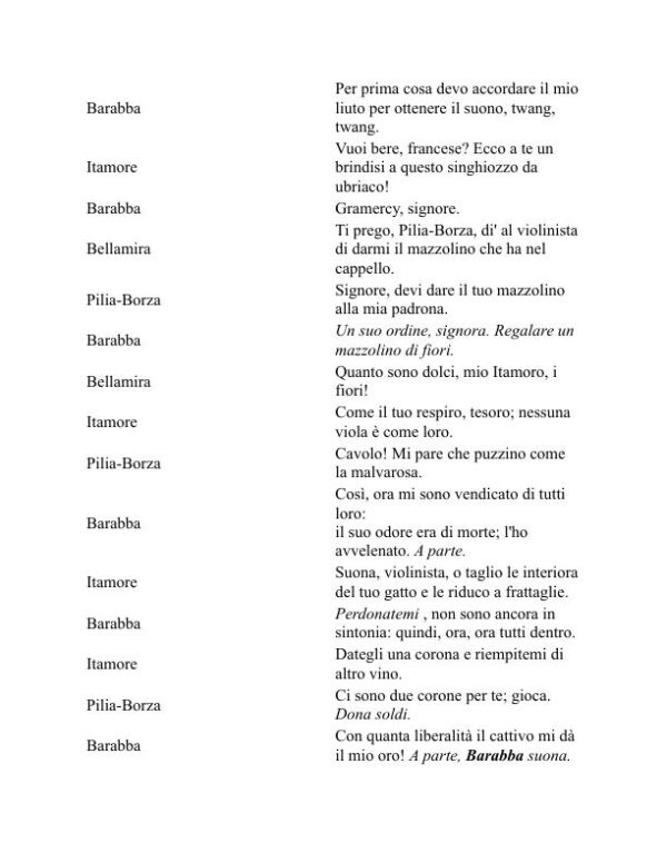 L'ebreo di Malta - Christopher Marlowe (The Jew of Malta - Italiano) - Image 2