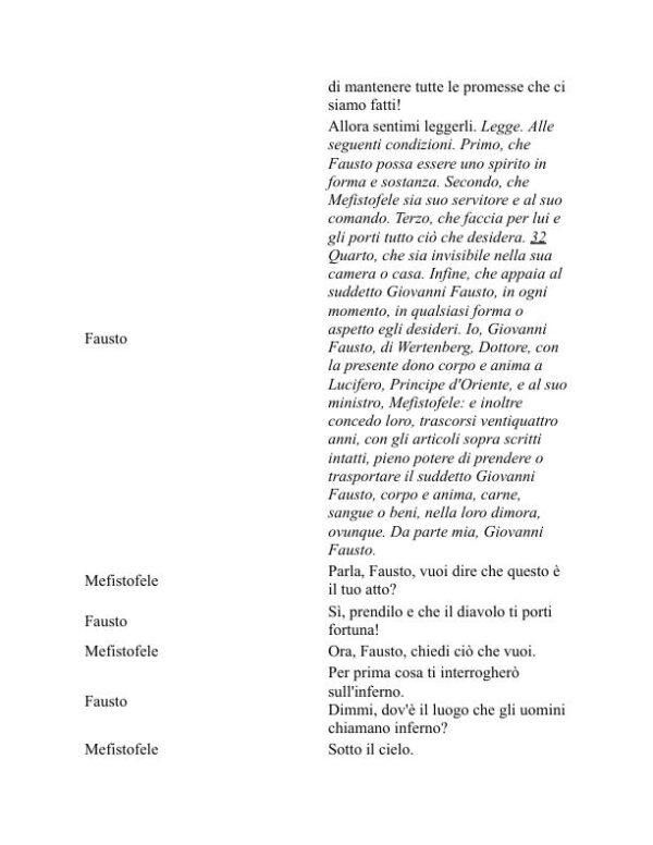La tragica storia del Dottor Faust - Christopher Marlowe (The Tragical History of Doctor Faustus - Italiano) - Image 2