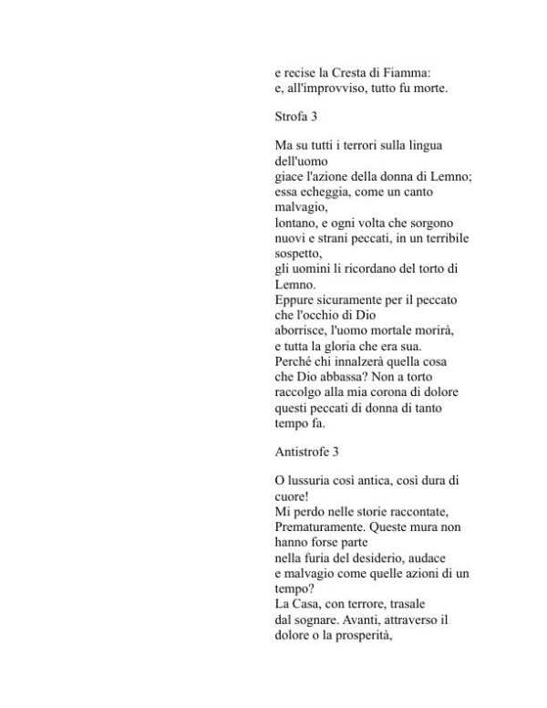 portatori di libagione - Aeschylus (The Libation Bearers - Italiano) - Image 2