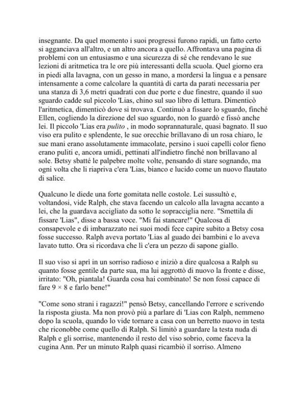 Capito Betsy - Dorothy Canfield Fisher (Understood Betsy - Italiano) - Image 2