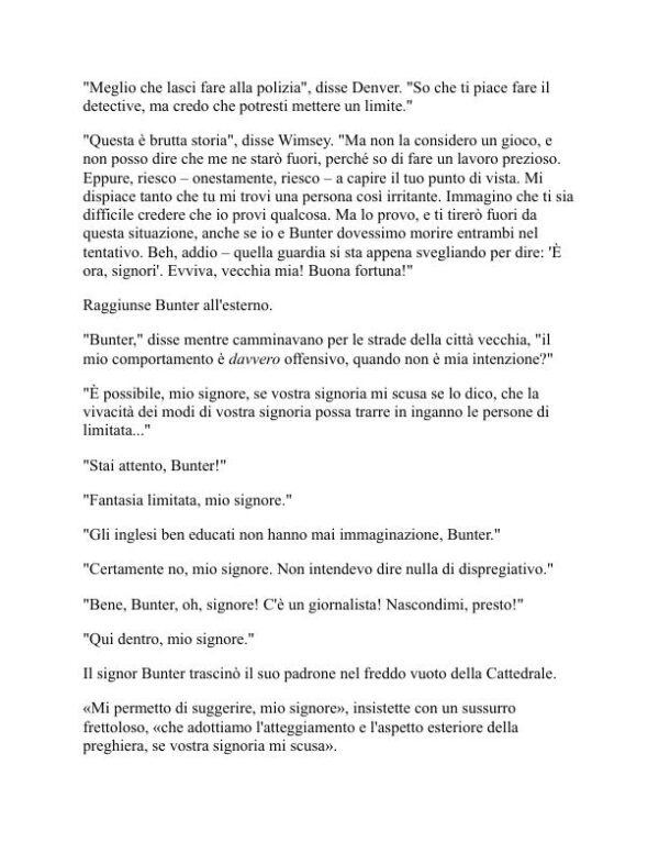 Nuvole di testimoni - Dorothy L. Sayers (Clouds of Witness - Italiano) - Image 2