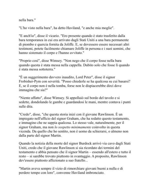 Lord Peter vede il corpo - Dorothy L. Sayers (Lord Peter Views the Body - Italiano) - Image 2