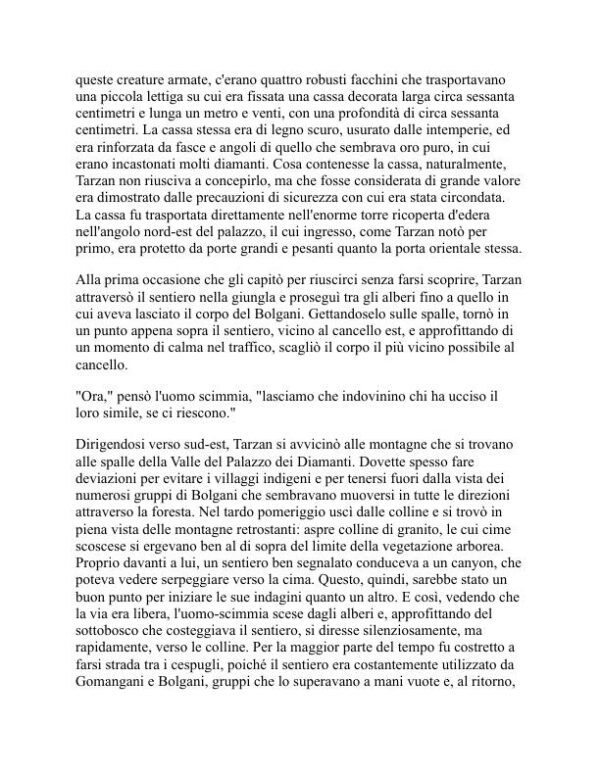 Tarzan e il leone d'oro - Edgar Rice Burroughs (Tarzan and the Golden Lion - Italiano) - Image 2
