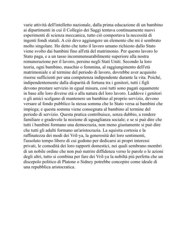 La prossima gara - Edward Bulwer-Lytton (The Coming Race - Italiano) - Image 2