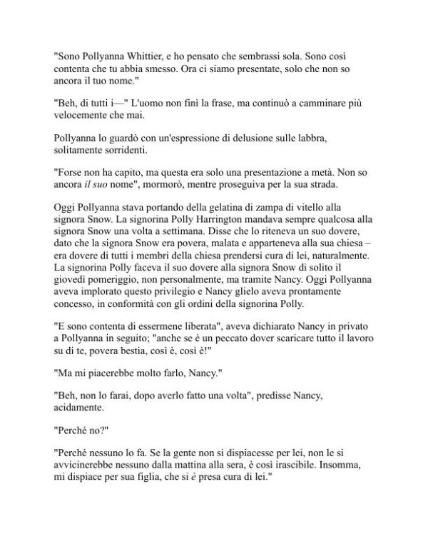 Pollyanna - Eleanor H. Porter (Pollyanna - Italiano) - Image 2