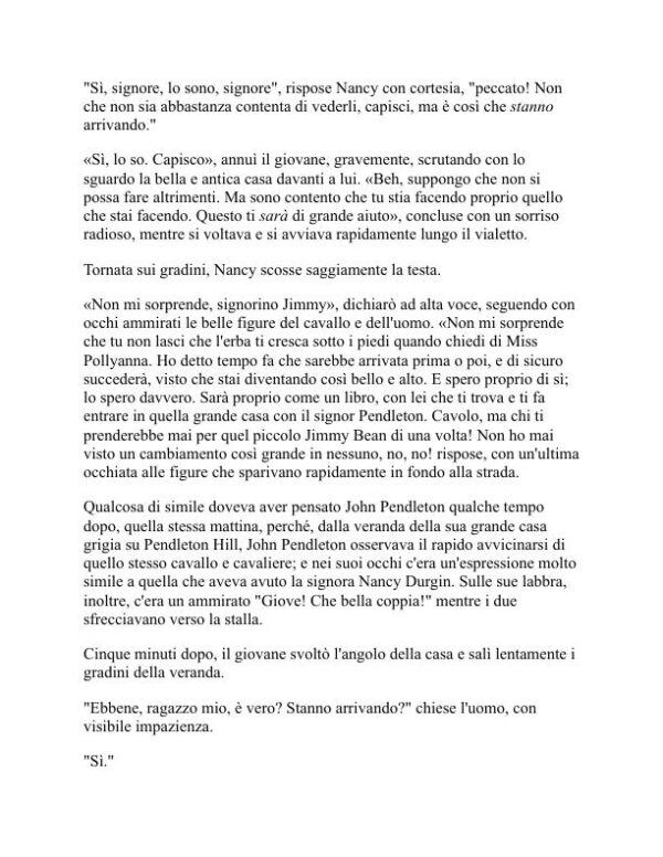 Pollyanna cresce - Eleanor H. Porter (Pollyanna Grows Up - Italiano) - Image 2