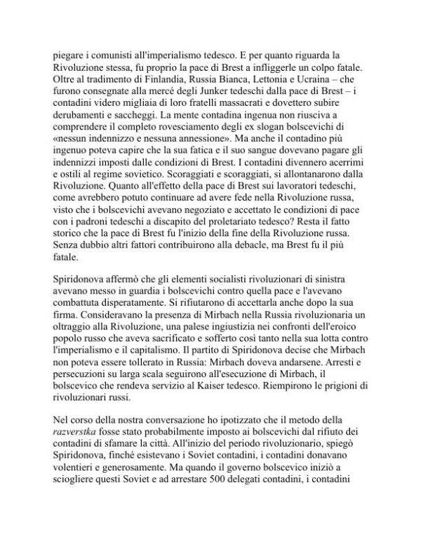La mia disillusione in Russia - Emma Goldman (My Disillusionment in Russia - Italiano) - Image 2
