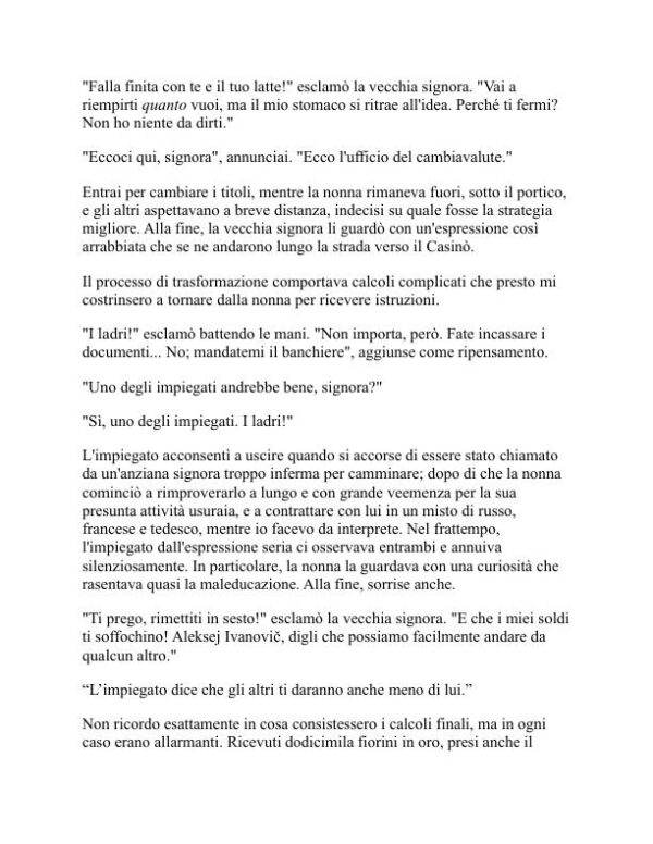 Il giocatore - Fyodor Dostoevsky (The Gambler - Italiano) - Image 2