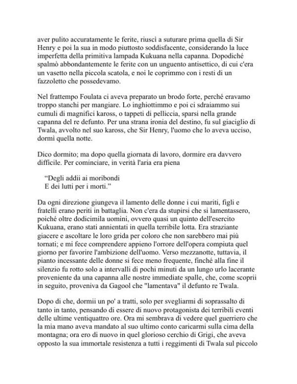 Le miniere di re Salomone - H. Rider Haggard (King Solomon’s Mines - Italiano) - Image 2