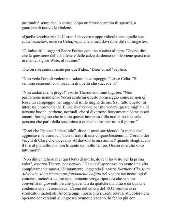 La dannazione di Theron Ware - Harold Frederic (The Damnation of Theron Ware - Italiano) - Image 2