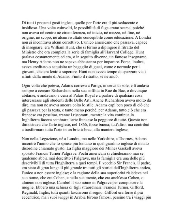 L'educazione di Henry Adams - Henry Adams (The Education of Henry Adams - Italiano) - Image 2