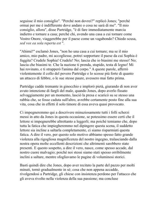 La storia di Tom Jones, un trovatello - Henry Fielding (The History of Tom Jones, a Foundling - Italiano) - Image 2