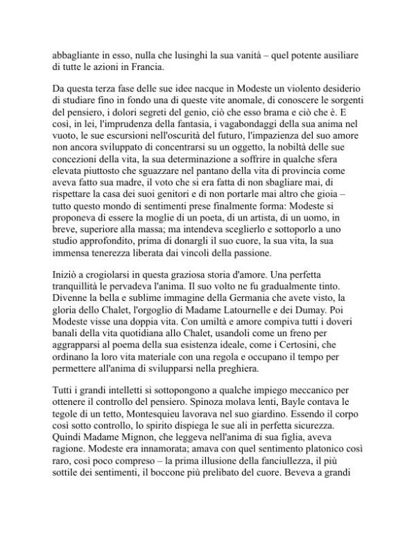 Modeste Mignon - Honoré de Balzac (Modeste Mignon - Italiano) - Image 2