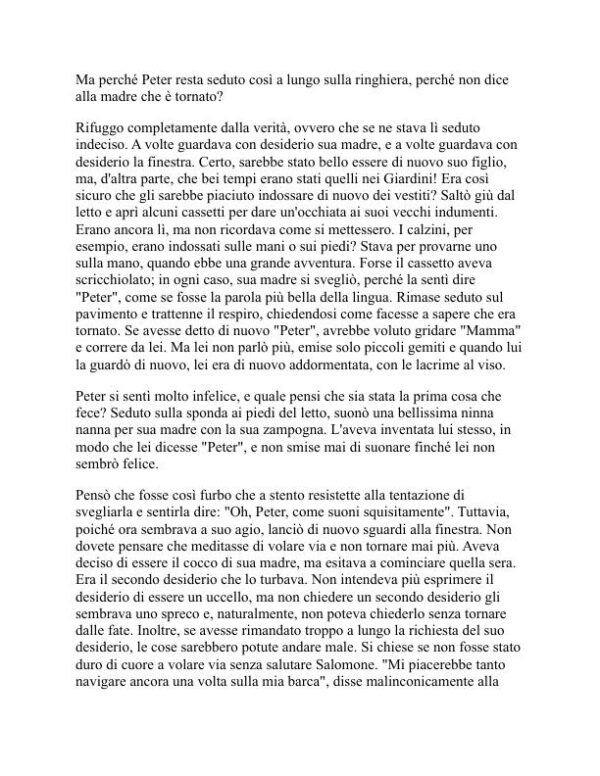Il piccolo uccellino bianco - J. M. Barrie (The Little White Bird - Italiano) - Image 2