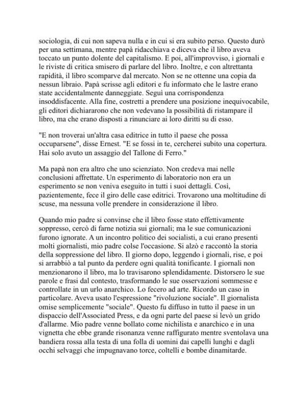 Il tallone di ferro - Jack London (The Iron Heel - Italiano) - Image 2