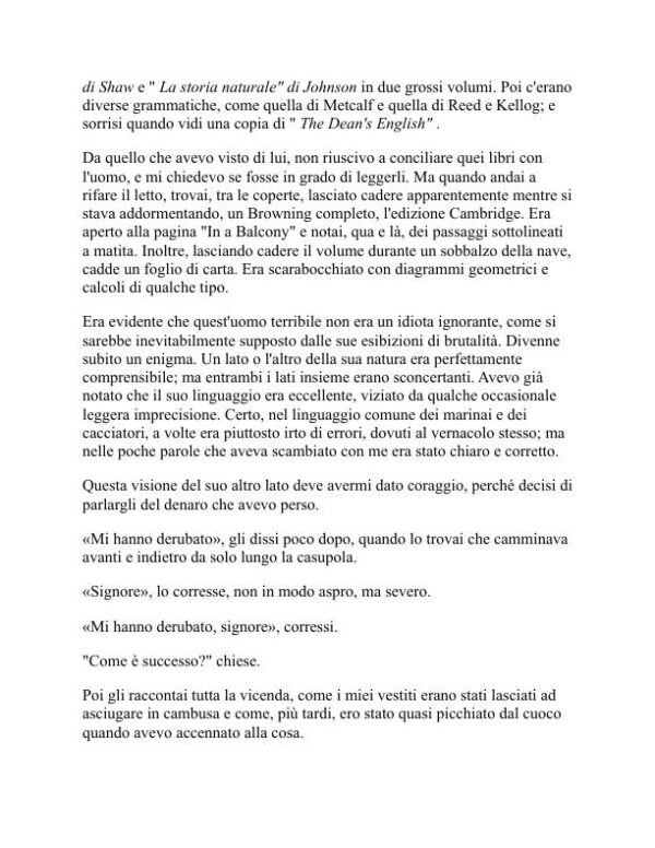 Il lupo di mare - Jack London (The Sea-Wolf - Italiano) - Image 2