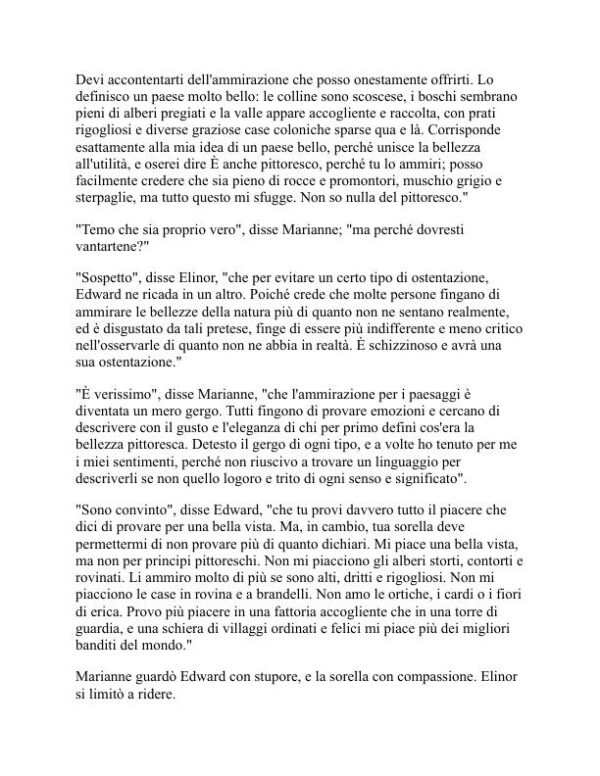 Ragione e sentimento - Jane Austen (Sense and Sensibility - Italiano) - Image 2