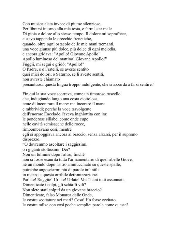 Poesia - John Keats (Poetry - Italiano) - Image 2