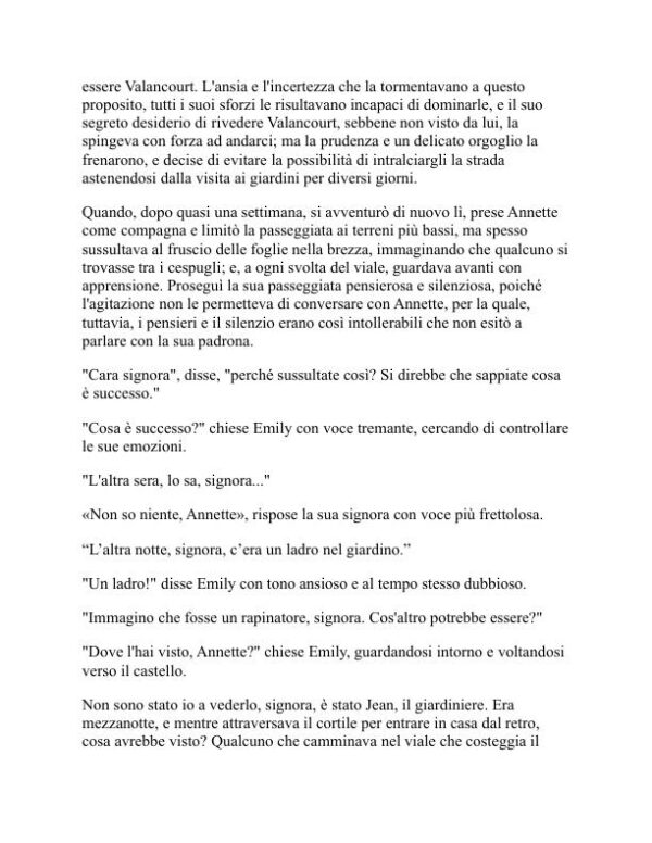 I misteri di Udolpho - Ann Radcliffe (The Mysteries of Udolpho - Italiano) - Image 2