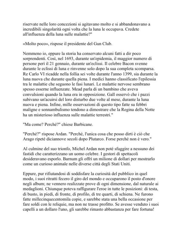 Dalla Terra alla Luna - Jules Verne (From the Earth to the Moon - Italiano) - Image 2