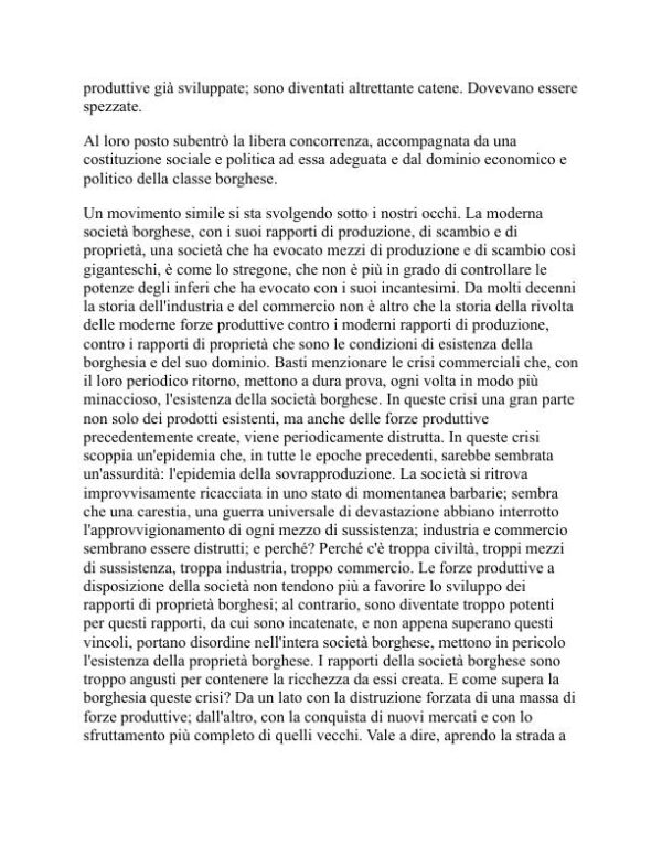 Il Manifesto del Partito Comunista - Karl Marx (The Communist Manifesto - Italiano) - Image 2