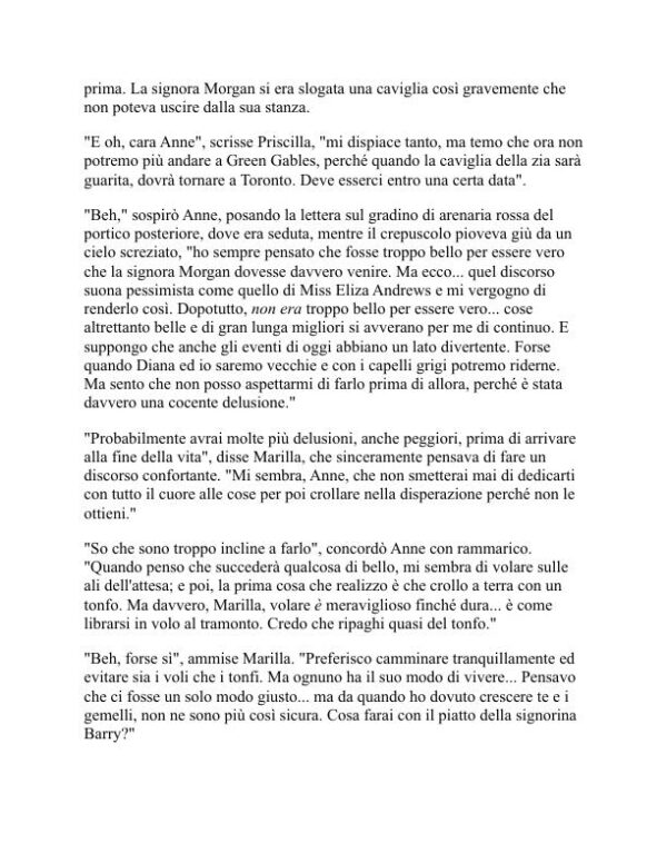 Anna di Avonlea - L. M. Montgomery (Anne of Avonlea - Italiano) - Image 2