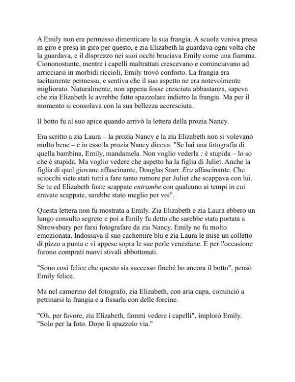 Emily della Luna Nuova - L. M. Montgomery (Emily of New Moon - Italiano) - Image 2